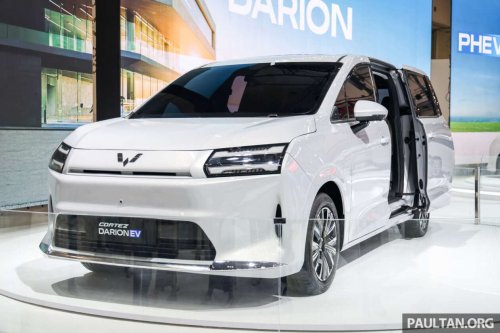 Wuling Cortez Darion MPV shown at GIIAS 2025 – EV and PHEV, up to 1,000 km combined hybrid range
