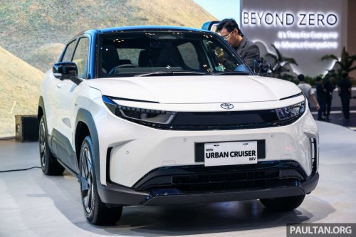 GIIAS 2025: Toyota Urban Cruiser EV in Indonesia – FWD and AWD, up to 400 km range fr 61 kWh battery