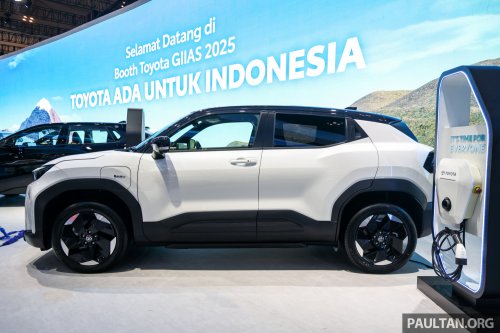 GIIAS 2025: Toyota Urban Cruiser EV in Indonesia – FWD and AWD, up to 400 km range fr 61 kWh battery