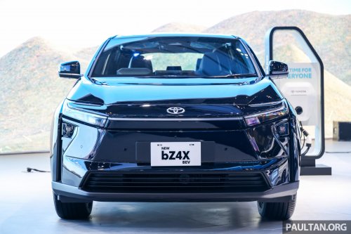 Toyota bZ4X facelift previewed in Indonesia: now CKD, FWD only, 224 PS, 573 km range, will be much cheaper