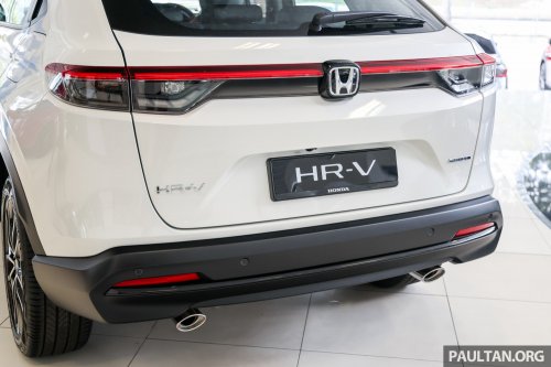 2025 Honda HR-V 1.5 Turbo V facelift in Malaysia – full gallery of top petrol model, RM137,900