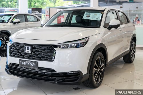 2025 Honda HR-V 1.5 Turbo V facelift in Malaysia – full gallery of top petrol model, RM137,900