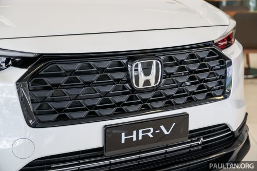 2025 Honda HR-V 1.5 Turbo V facelift in Malaysia – full gallery of top petrol model, RM137,900