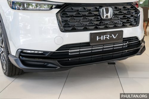 2025 Honda HR-V 1.5 Turbo V facelift in Malaysia – full gallery of top petrol model, RM137,900