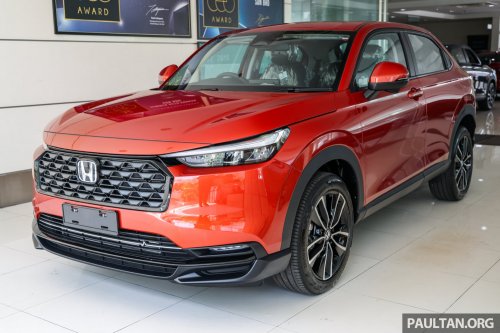 2025 Honda HR-V 1.5 Turbo V facelift in Malaysia – full gallery of top petrol model, RM137,900