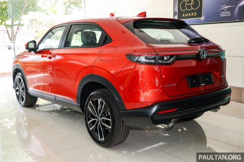 2025 Honda HR-V 1.5 Turbo V facelift in Malaysia – full gallery of top petrol model, RM137,900