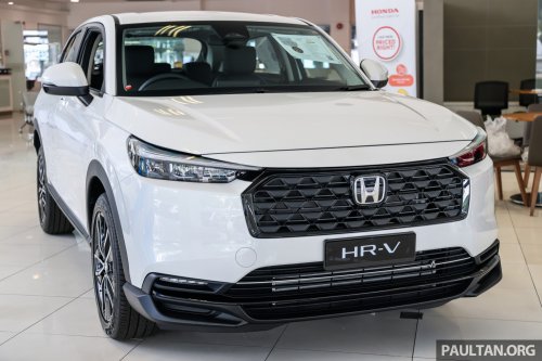 2025 Honda HR-V 1.5 Turbo V facelift in Malaysia – full gallery of top petrol model, RM137,900