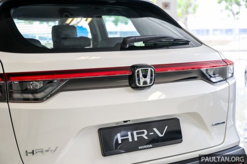 2025 Honda HR-V 1.5 Turbo V facelift in Malaysia – full gallery of top petrol model, RM137,900