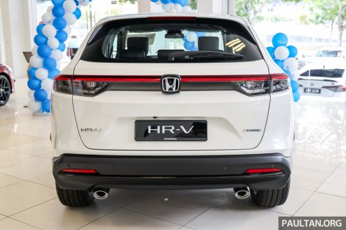 2025 Honda HR-V 1.5 Turbo V facelift in Malaysia – full gallery of top petrol model, RM137,900