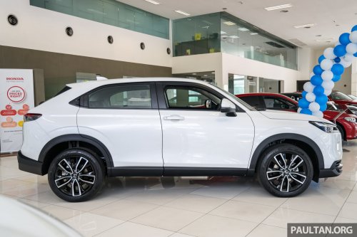 2025 Honda HR-V 1.5 Turbo V facelift in Malaysia – full gallery of top petrol model, RM137,900