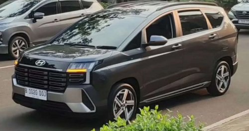 Hyundai Stargazer facelift MPV sighted in Indonesia – new styling for Low MPV entrant; debut at GIIAS 2025?