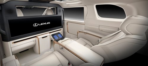 Lexus LM updated in Japan – better NVH, four-seat Executive variant gets relocated rear door switches
