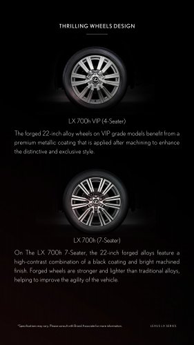 Lexus LX 700h launched in Indonesia – 3.5T V6 luxury hybrid SUV with 464 PS; 4 or 7 seats; from RM875k