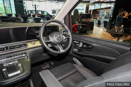 2025 Mercedes-Benz EQV300 Avantgarde facelift launched in Malaysia – RM450,350 OTR, 374 km WLTP