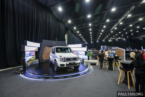 PACE 2025: Mercedes-Benz #MyMercedesRewards deals via Hap Seng Star; new G580 EV on display