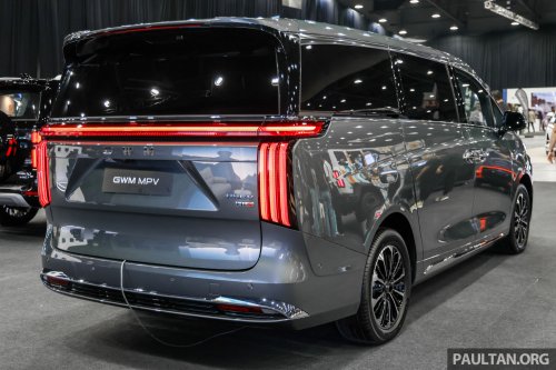 GWM Wey 80 MPV previewed at PACE 2025 – updated seven-seater PHEV shown, coming to Malaysia in Q3