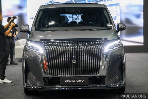 GWM Wey 80 MPV previewed at PACE 2025 – updated seven-seater PHEV shown, coming to Malaysia in Q3