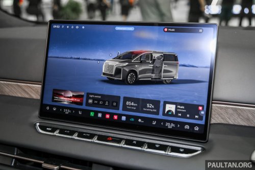 GWM Wey 80 MPV previewed at PACE 2025 – updated seven-seater PHEV shown, coming to Malaysia in Q3