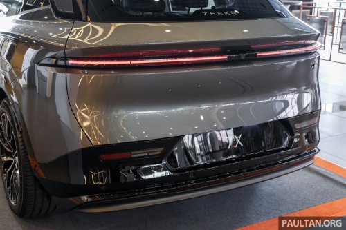 PACE 2025: Zeekr 7X EV shown – AWD Performance unit has 20-inch alloys, adaptive air suspension