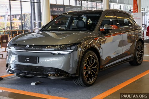 PACE 2025: Zeekr 7X EV shown – AWD Performance unit has 20-inch alloys, adaptive air suspension
