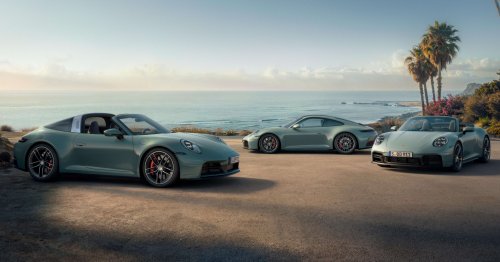 992 Porsche 911 Carrera 4S, Targa 4S facelifts debut – 480 PS 3.0L biturbo boxer six-cylinder; GTS brakes