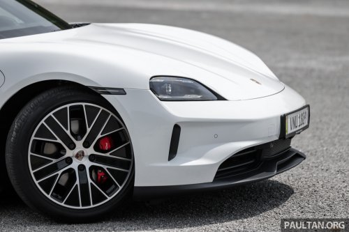 Porsche Taycan – still the sportiest EV, now made even more dynamic and efficient with several improvements