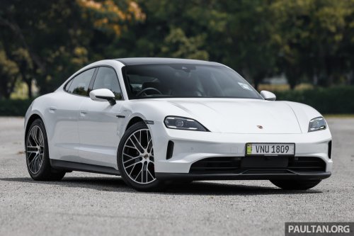 Porsche Taycan – still the sportiest EV, now made even more dynamic and efficient with several improvements