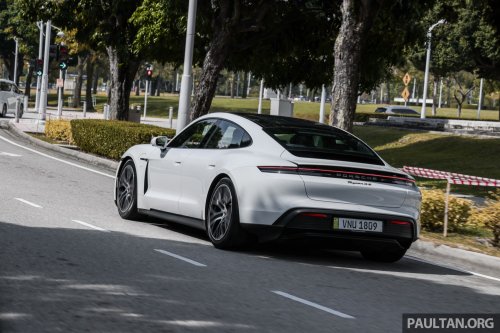 Porsche Taycan – still the sportiest EV, now made even more dynamic and efficient with several improvements
