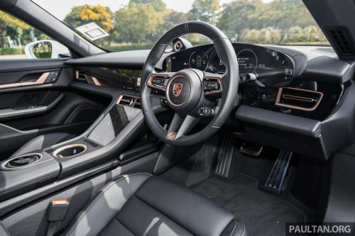 Porsche Taycan – still the sportiest EV, now made even more dynamic and efficient with several improvements