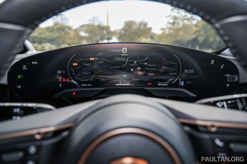 Porsche Taycan – still the sportiest EV, now made even more dynamic and efficient with several improvements