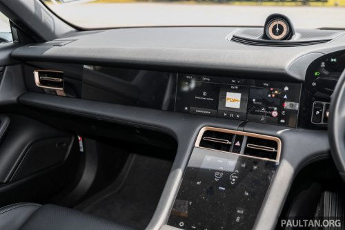 Porsche Taycan – still the sportiest EV, now made even more dynamic and efficient with several improvements