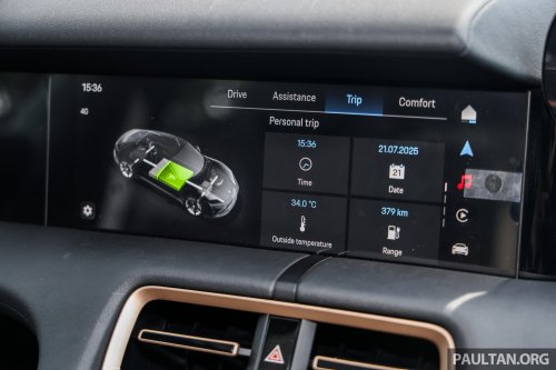 Porsche Taycan – still the sportiest EV, now made even more dynamic and efficient with several improvements