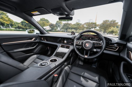 Porsche Taycan – still the sportiest EV, now made even more dynamic and efficient with several improvements