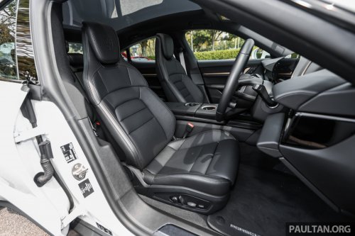 Porsche Taycan – still the sportiest EV, now made even more dynamic and efficient with several improvements