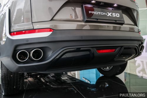 2025 Proton X50 1.5TD Executive facelift – new base model with full power and tech, 6 airbags, no ADAS