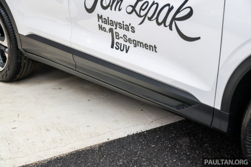 2025 Proton X50 facelift shown in Malaysia – live photos of major redesign, all-new interior, 4-cyl engine