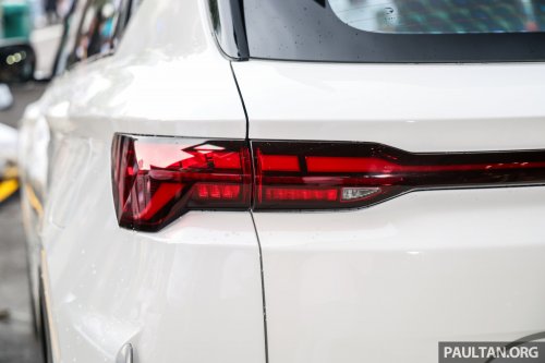 2025 Proton X50 facelift shown in Malaysia – live photos of major redesign, all-new interior, 4-cyl engine