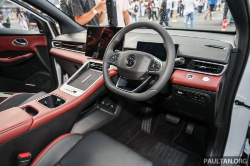 2025 Proton X50 facelift shown in Malaysia – live photos of major redesign, all-new interior, 4-cyl engine