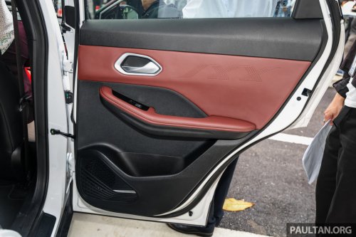 2025 Proton X50 facelift shown in Malaysia – live photos of major redesign, all-new interior, 4-cyl engine