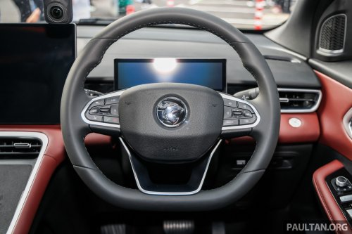 2025 Proton X50 facelift shown in Malaysia – live photos of major redesign, all-new interior, 4-cyl engine