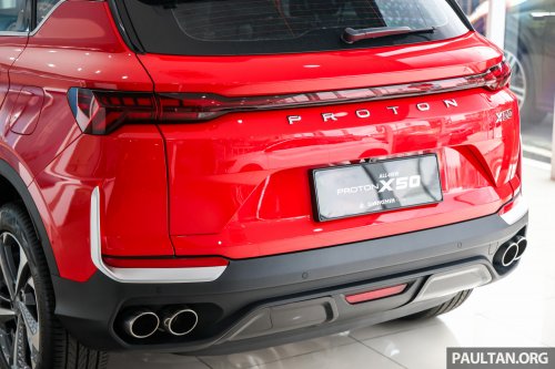 2025 Proton X50 facelift launched – major redesign, 181 PS 1.5L turbo 4-cyl, RM4k rebate, from RM86k