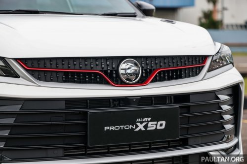 2025 Proton X50 1.5TD Executive facelift – new base model with full power and tech, 6 airbags, no ADAS