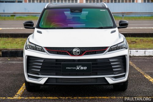 2025 Proton X50 1.5TD Executive facelift – new base model with full power and tech, 6 airbags, no ADAS