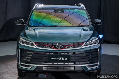 2025 Proton X50 1.5TD Executive facelift – new base model with full power and tech, 6 airbags, no ADAS