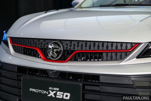 2025 Proton X50 1.5TD Executive facelift – new base model with full power and tech, 6 airbags, no ADAS