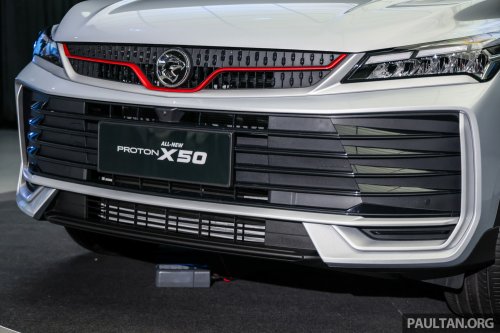 2025 Proton X50 1.5TD Executive facelift – new base model with full power and tech, 6 airbags, no ADAS