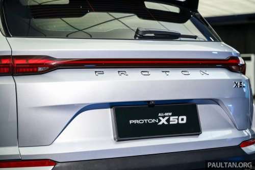 2025 Proton X50 1.5TD Executive facelift – new base model with full power and tech, 6 airbags, no ADAS