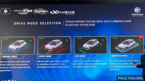 2025 Proton X50 facelift: full pics, specs and variant breakdown of major refresh; brief driving impressions