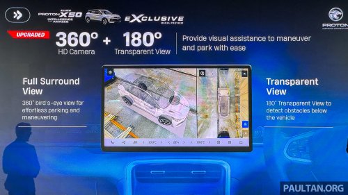 2025 Proton X50 facelift: full pics, specs and variant breakdown of major refresh; brief driving impressions