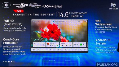 2025 Proton X50 facelift: full pics, specs and variant breakdown of major refresh; brief driving impressions